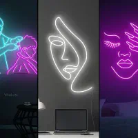 نئون - LED - چنلیوم - حک فایبر - حروف برجسته