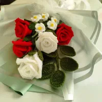 گل‌های بافتنی ماندگار