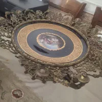 بشقاب و آویز برنز