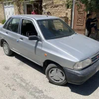 پراید ۸۶ تمام رنگ روی بیرنگی