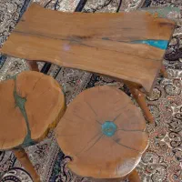 جلو مبلی و میز عسلی رزینی