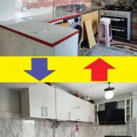 برچسب روکش کابینت مات کن رفلکس دودی