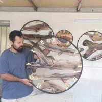 ساعت دیواری چوبی، ساعت روستیک