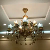 لوستر شاه عباسی پرحجم وبزرگ