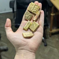 طلای 18 عیار آبشده انگ دار / زیر قیمت بازار