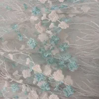 پرده توری دوخته شده عرض ۱۶۰