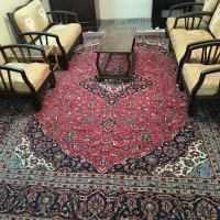 فرش دستباف نجف ابادی لاکی