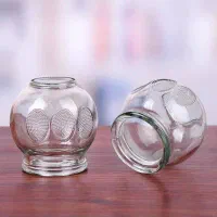 لیوان بادکش گرم  شیشه‌ای فالیزک حکیمیه تهران