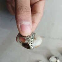 چند عدد انگشتر نقره عیار بالا