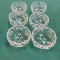 ماسخور پایه دار کریستال و شیرینی خوری دو طبقه
