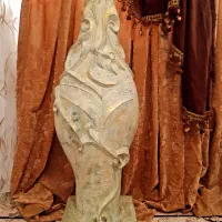 مجسمه پاپیه ماشه