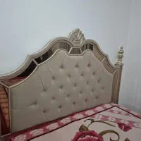 تخت خواب دونفره سلطنتی چوب راش