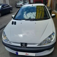 206 SD کارکرد 58000 بی رنگ بشرط کارشناسی مدل 90