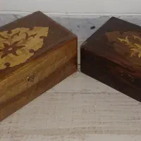 صندوق چوبی معرق