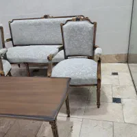 مبلمان فرانسوی چوب راش