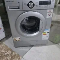 ماشین لباسشویی 8کیلویی دوو درب  نقره ای