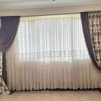 والن پرده سه تیکه مناسب پذیرایی