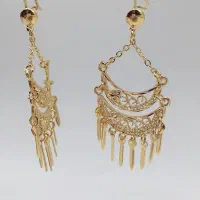 بدلیجات گوشواره کپی طلا یونسی زیرزمین۱۳۷