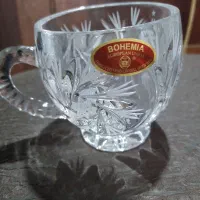 فنجان کریستال اصل برند بوهمیا ساخت چک