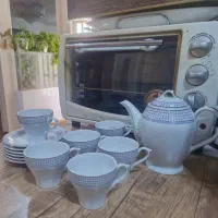 سرویس چای خوری به همراه قوری
