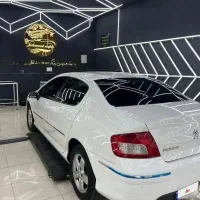 پژو407اتومات بدون رنگ تک برگ سند
