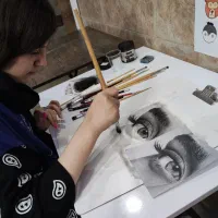 آموزش سیاه‌قلم و طراحی    از مبتدی تا پیشرفته