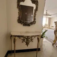 ایینه و کنسول برنز اصل قدیمی
