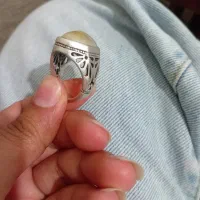 انگشتر نقره مردانه