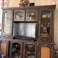 میز تی وی چوب گردو
