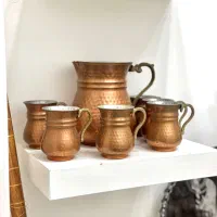 ظروف مسی قدیمی وسنتی