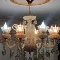 لوستر کریستال 8شاخه