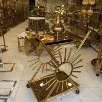 میز ترولی چرخدار پذیرایی ترند منزل آرایشگاهی تالار