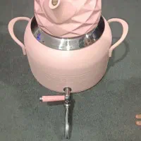 قوری و کتری 5لیتری گرانیتی کفه چدن نو نو