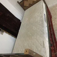 تخت خواب یک نفره با تشک