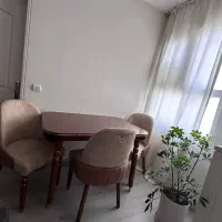 میز ناهار خوری ۴ نفره چوب
