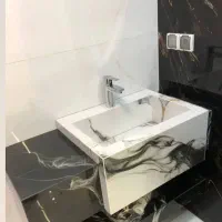 تولید روشویی سرامیکی و شلف