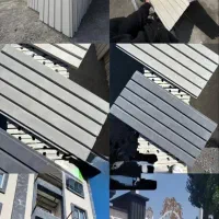 دیوار پوش های پلیمری بتن اکسپوز الیاف دار و ساده