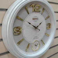 ساعت دیواری مارشال بیصدا ارامگردسایز بزرگ دوموتوره