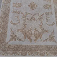 قالیچه گل برجسته تمام نخ ۱۲۰۰شانه