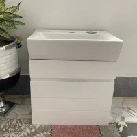 روشویی کابینتی (نو) پی وی‌سی‌ ضد آب چینی درجه یک