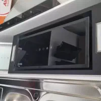 هود توکار مخفی کف شیشه موتور فلز۲۴ماه گارانتی