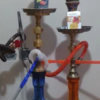 دو عدد قلیان