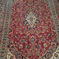 فرش کاشان قرمز سالم