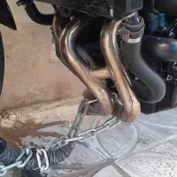هدرز و اگزوز قهرمانی mt9 و کمک عقب .زین