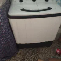 ماشین لباسشویی و یخچال و چراغ گاز