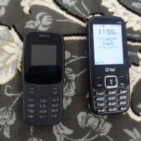 دو عدد گوشی نوکیا 106و اوتل f07+ نو