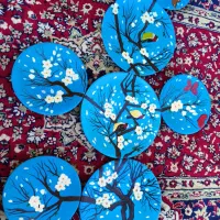 تابلو دیوار کوب سفالی