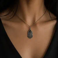 آویز نقره بدون زنجیر