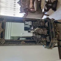 آینه شمعدون و ساعت