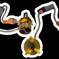 هدلایت رنگ فابریک نور بالا سفید دو کنتاک قوی